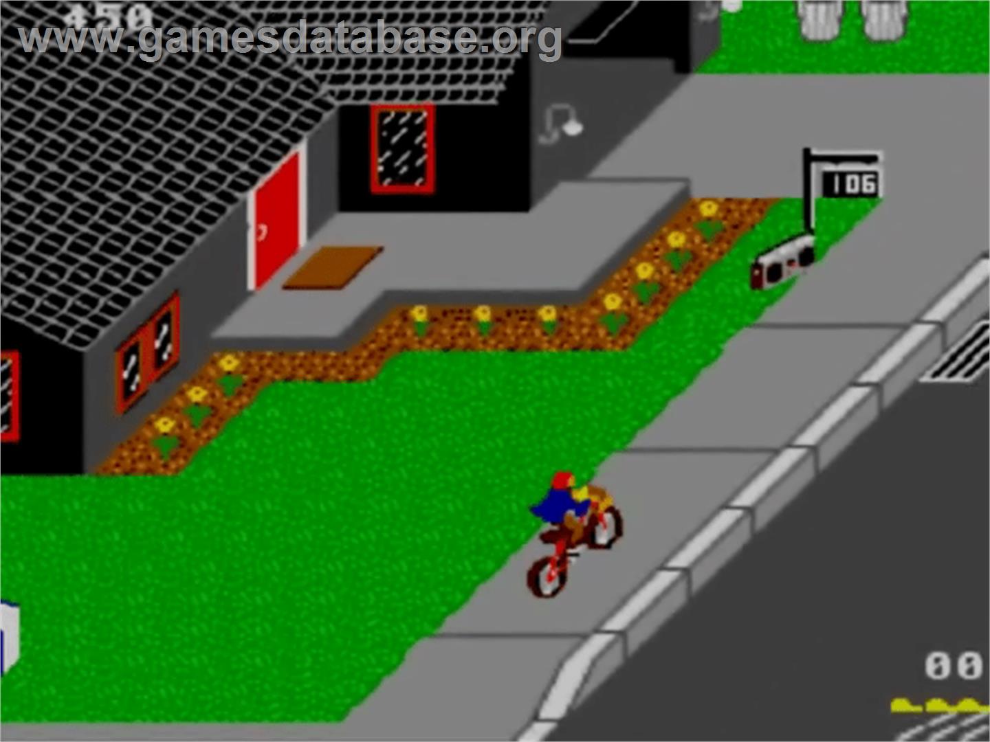 Paperboy - Sega Master System - Artwork - In Game