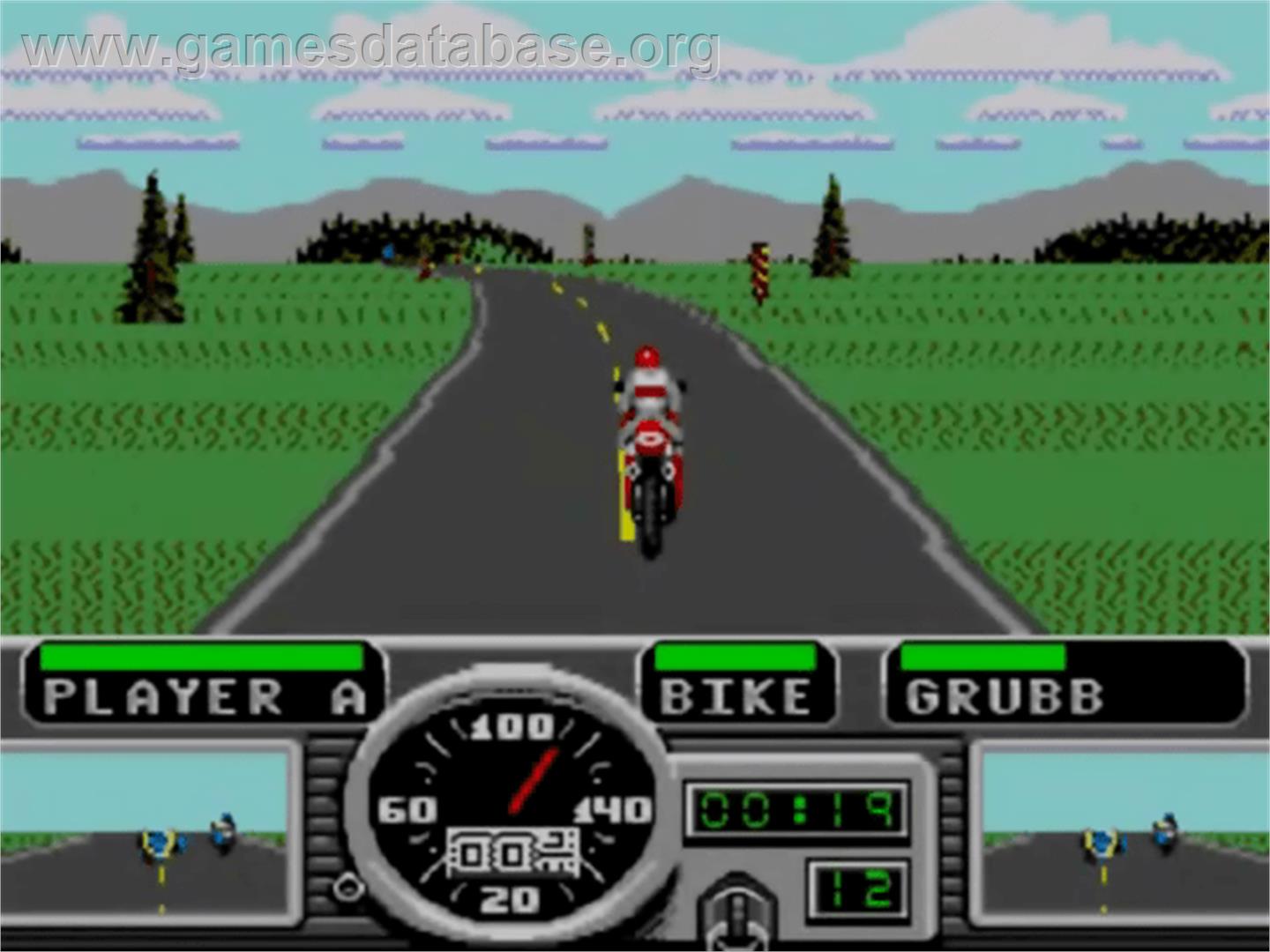 Road Rash - Sega Master System - Artwork - In Game