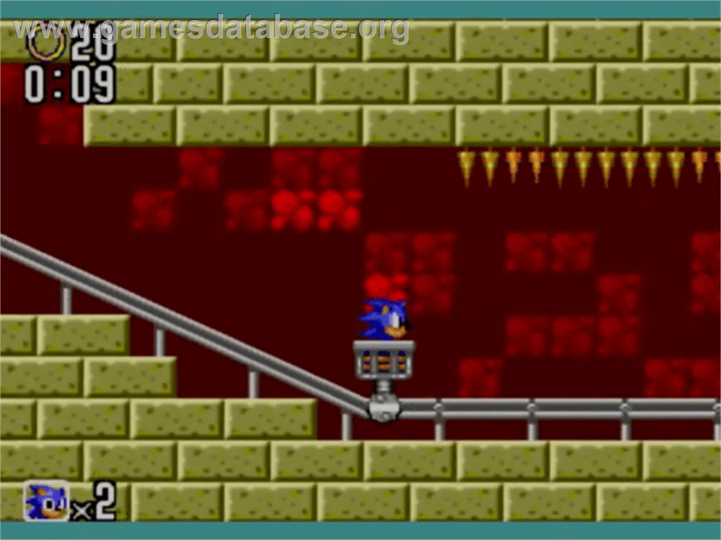 Sonic The Hedgehog 2 - Sega Master System - Artwork - In Game