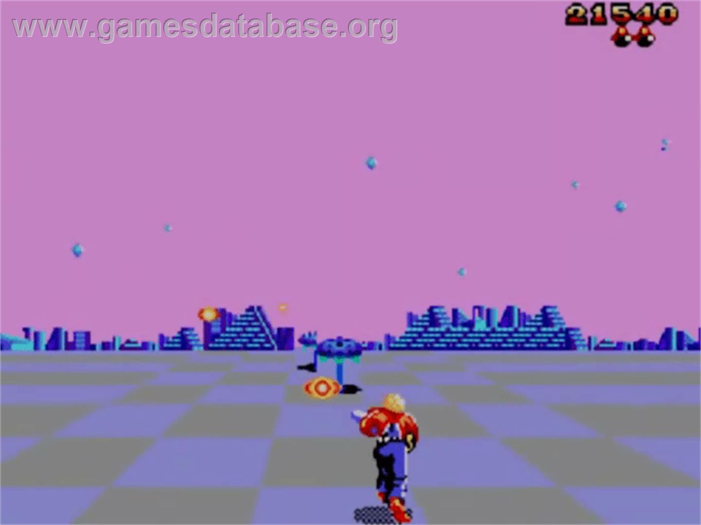 Space Harrier 3-D - Sega Master System - Artwork - In Game