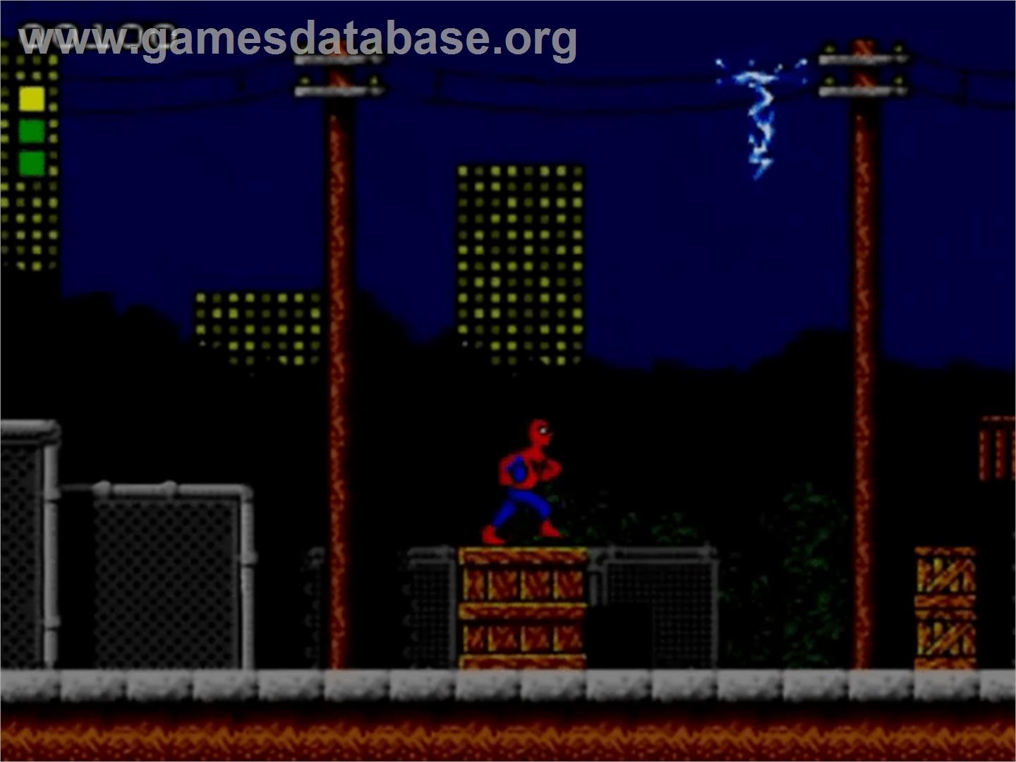 Spider-Man: Return of the Sinister Six - Sega Master System - Artwork - In Game