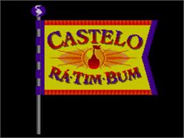 Title screen of Castelo Rá-Tim-Bum on the Sega Master System.