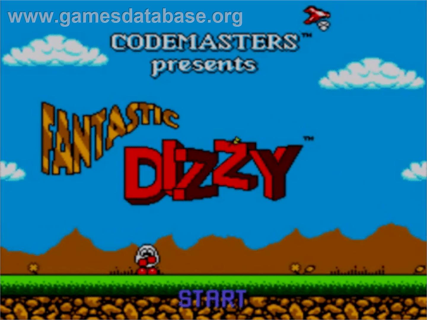 Fantastic Adventures of Dizzy - Sega Master System - Artwork - Title Screen