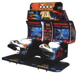 Arcade Cabinet for Motor Raid.