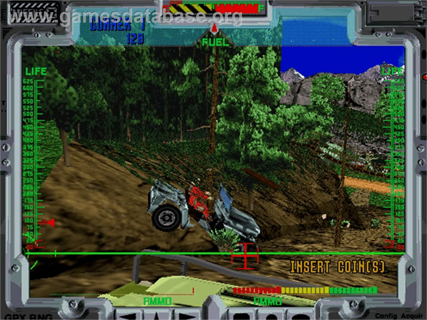 Behind... Enemy Lines - Sega Model 2 - Artwork - In Game
