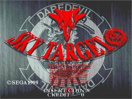 Title screen of Sky Target on the Sega Model 2.