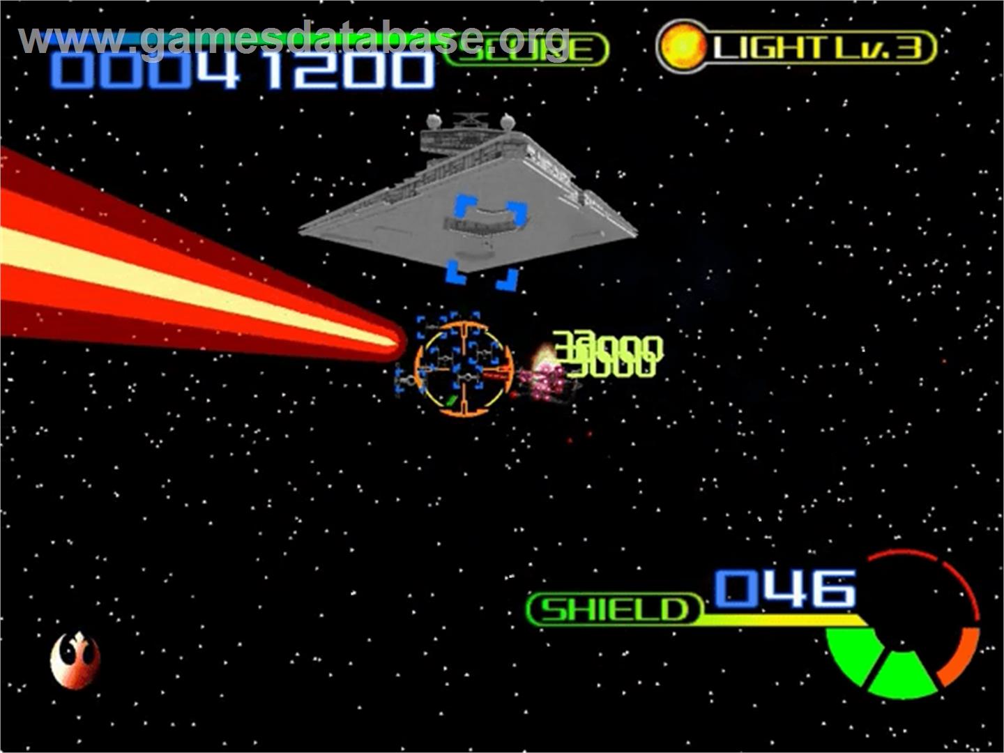 Star Wars Trilogy Arcade - Sega Model 3 - Artwork - In Game