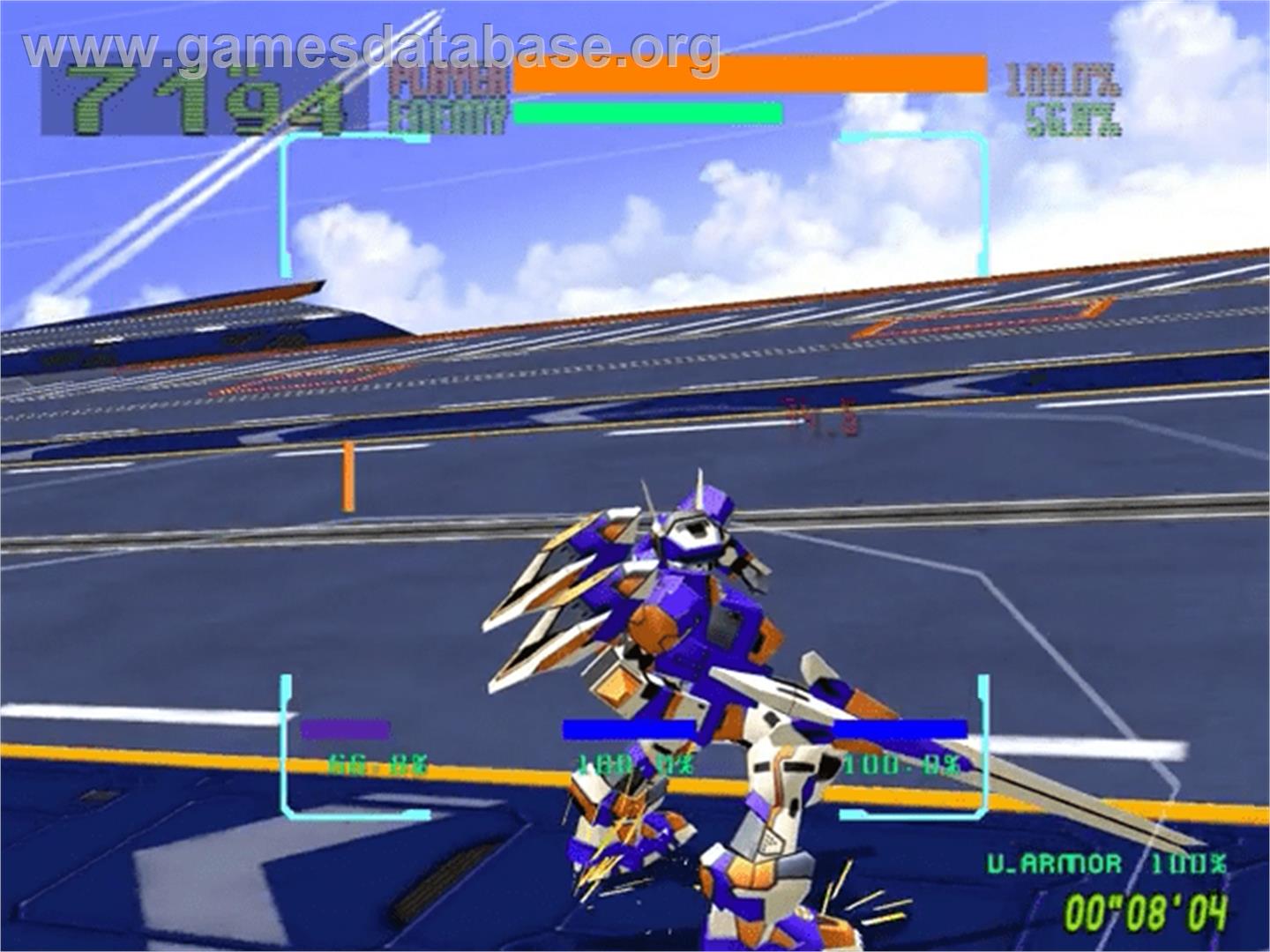 Virtual On 2: Oratorio Tangram - Sega Model 3 - Artwork - In Game