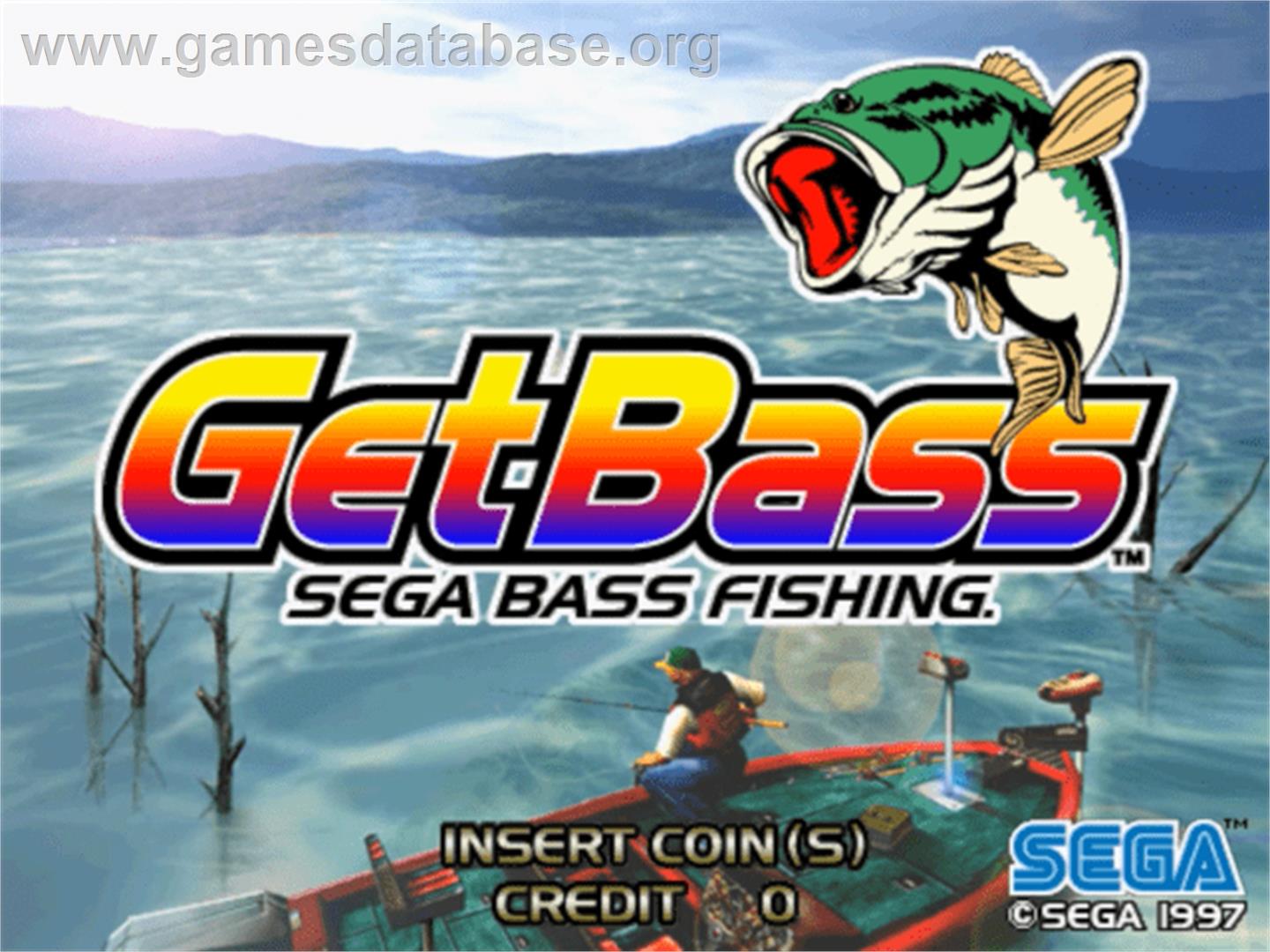 Sega Bass Fishing - Sega Model 3 - Artwork - Title Screen
