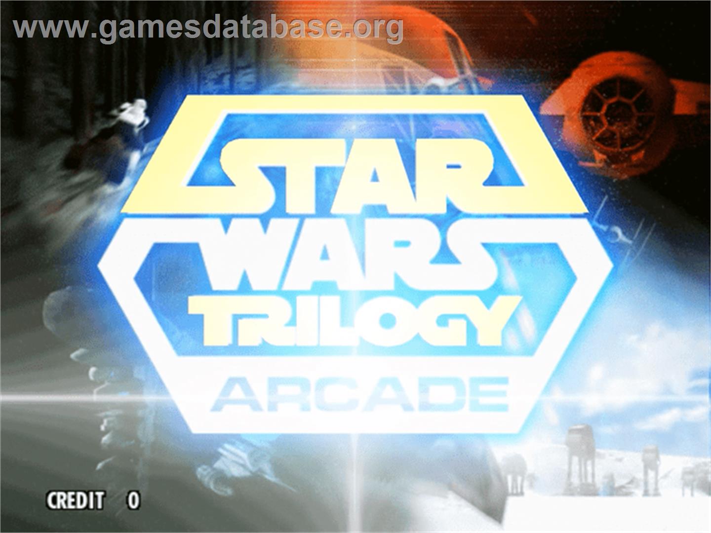 Star Wars Trilogy Arcade - Sega Model 3 - Artwork - Title Screen