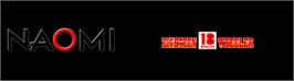 Arcade Cabinet Marquee for 18 Wheeler - American Pro Trucker.