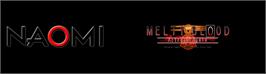 Arcade Cabinet Marquee for Melty Blood - Actress Again.