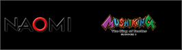 Arcade Cabinet Marquee for Mushiking The King Of Beetles - Mushiking 2, 3, 3 plus.