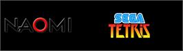Arcade Cabinet Marquee for Sega Tetris.