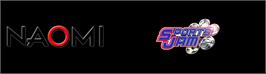 Arcade Cabinet Marquee for Sports Jam.