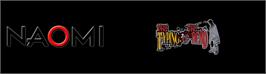 Arcade Cabinet Marquee for Typing Of The Dead, The.