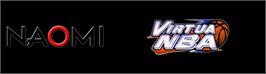 Arcade Cabinet Marquee for Virtua Nba.