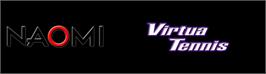 Arcade Cabinet Marquee for Virtua Tennis / Power Smash.