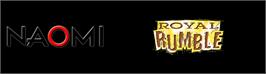 Arcade Cabinet Marquee for Wwf Royal Rumble.