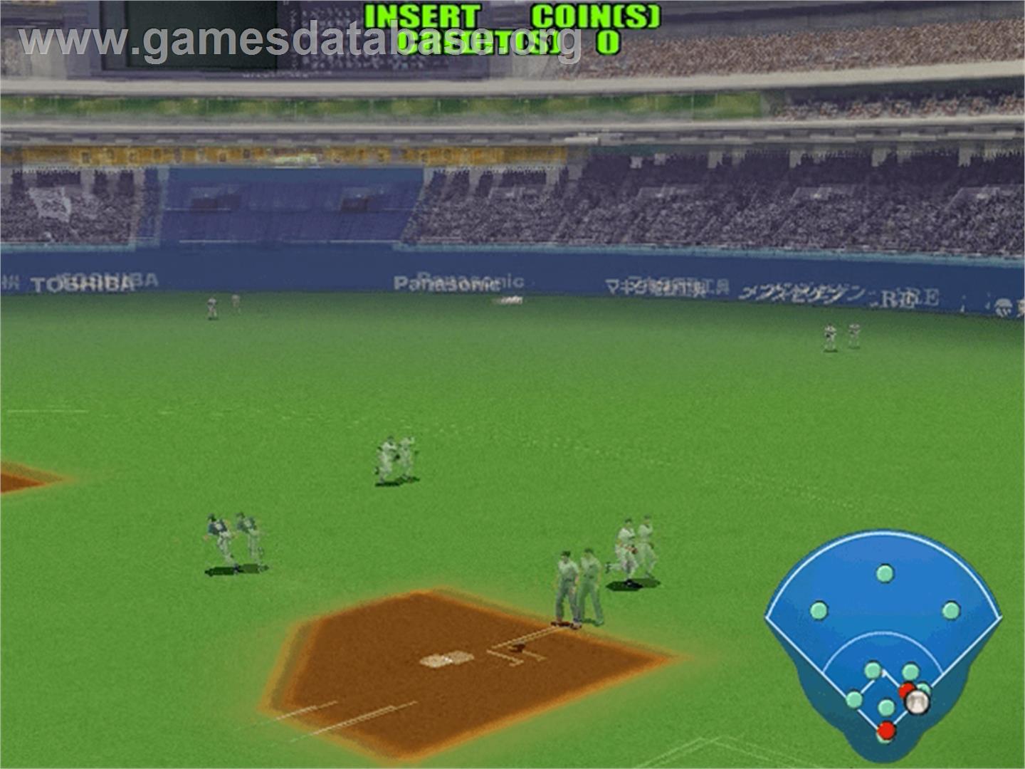 Dynamite Baseball Naomi - Sega Naomi - Artwork - In Game