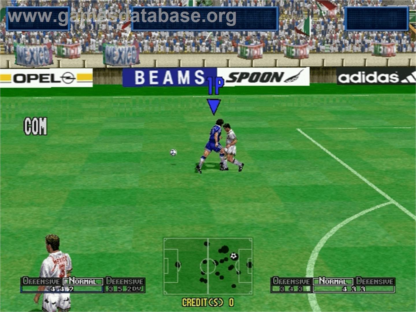 Virtua Striker 2 Ver. 2000 - Sega Naomi - Artwork - In Game