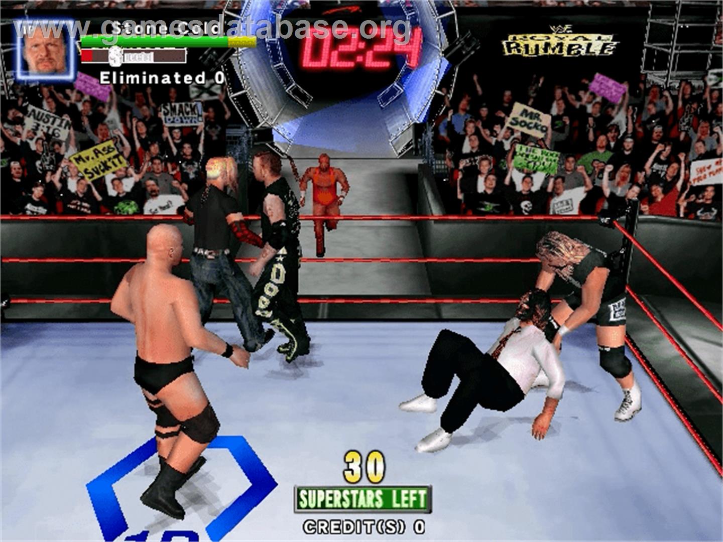 WWF Royal Rumble - Sega Naomi - Artwork - In Game