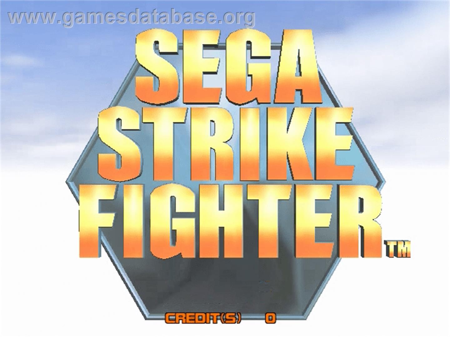 Strike Fighter - Sega Naomi - Artwork - Title Screen