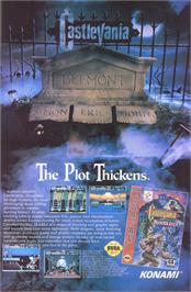 Advert for Castlevania - The New Generation on the Sega Nomad.