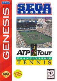 Box cover for ATP Tour Championship Tennis on the Sega Nomad.