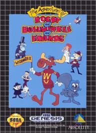 Box cover for Adventures Of Rocky And Bullwinkle And Friends, The on the Sega Nomad.