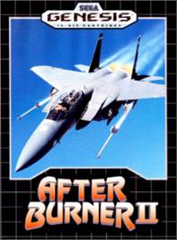 Box cover for After Burner 2 on the Sega Nomad.
