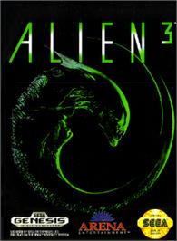 Box cover for Alien 3 on the Sega Nomad.