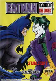 Box cover for Batman - Revenge Of The Joker on the Sega Nomad.