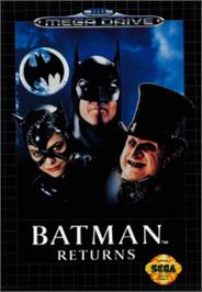 Box cover for Batman Returns on the Sega Nomad.
