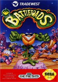 Box cover for Battletoads on the Sega Nomad.