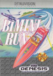Box cover for Bimini Run on the Sega Nomad.
