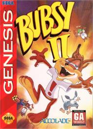Box cover for Bubsy 2 on the Sega Nomad.