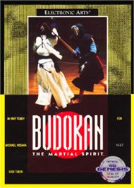 Box cover for Budokan: The Martial Spirit on the Sega Nomad.