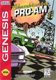 Box cover for Championship Pro-am on the Sega Nomad.