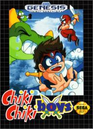 Box cover for Chiki Chiki Boys on the Sega Nomad.