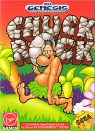 Box cover for Chuck Rock on the Sega Nomad.