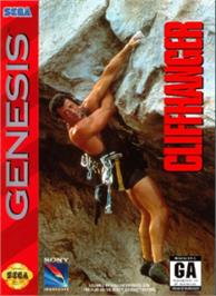 Box cover for Cliffhanger on the Sega Nomad.