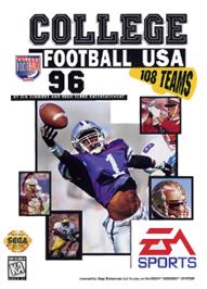 Box cover for College Football Usa 96 on the Sega Nomad.