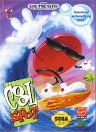 Box cover for Cool Spot on the Sega Nomad.