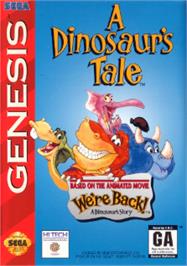 Box cover for Dinosaur's Tale, A on the Sega Nomad.