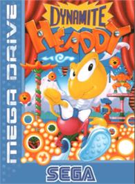 Box cover for Dynamite Headdy on the Sega Nomad.