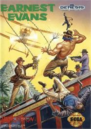 Box cover for Earnest Evans on the Sega Nomad.