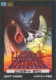 Box cover for Eliminate Down on the Sega Nomad.