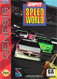 Box cover for Espn Speedworld on the Sega Nomad.