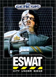 Box cover for Eswat - City Under Siege on the Sega Nomad.